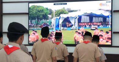 Warga Binaan Lapas Banyuwangi Ikuti Pembukaan Perkemahan Satya Dharma Bhakti Pemasyarakatan Secara Virtual Warga Binaan Lapas Banyuwangi Ikuti Pembukaan Perkemahan Satya Dharma Bhakti Pemasyarakatan Secara Virtual