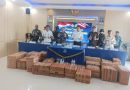 Lanal Banyuwangi Gagalkan Penyelundupan 2.014 Botol Arak Bali ke Pulau Jawa