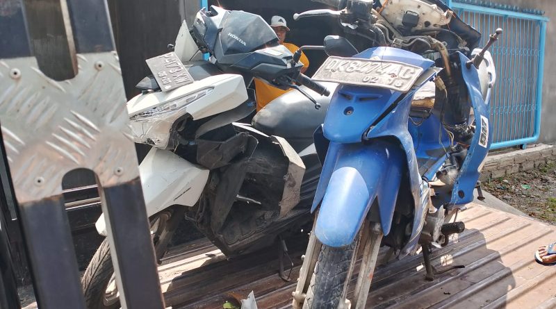 Tabrakan Beruntun Libatkan Mobil dan 3 Motor di Tegalsari, Tiga Orang Alami Patah Tulang