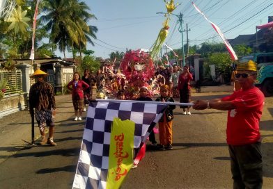 Semarakkan Peringatan HUT RI ke-80, Desa Bangorejo Gelar Karnaval