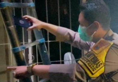 Diduga Akibat Konsleting Listrik Gudang Obat Puskesmas Kembiritan Dilahap Si Jago Merah