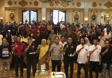 Polresta Banyuwangi Peringati HPN 2026 dengan Ngopi Bareng Insan Pers di Hotel Aston.