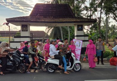 Polsek Siliragung Bersama Bhayangkari Gelar Santunan Anak Yatim dan Buka Puasa Bersama di Banyuwangi.