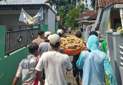 Petani Asal Kecamatan Genteng Tewas Tenggelam di Sungai Usai Terpeleset Saat Angkut Padi di Kaligondo.