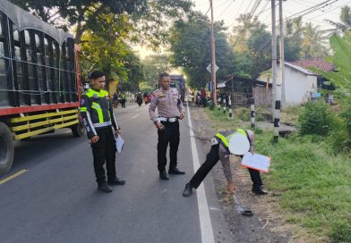 Kecelakaan Maut di Banyuwangi, Motor Tabrak Truk di Jalur Nasional Dua Orang Tewas di Bangsring Wongsorejo.