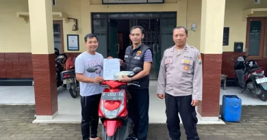 Respons Cepat Polsek Tegalsari Banyuwangi, Motor Hilang Akibat Dugaan Penggelapan Berhasil Ditemukan.