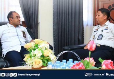 Kepala Lapas Banyuwangi Perkuat Sinergi dengan Pengadilan Negeri, Dukung Penegakan Hukum Terpadu di Bumi Blambangan.