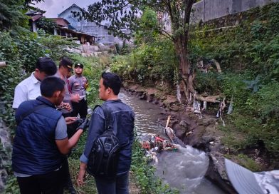 Sempat Dilaporkan Hilang, Warga Kebalenan Ditemukan Meninggal Dalam Kondisi Mengapung di Sungai.