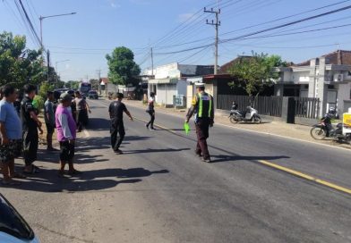 Kecelakaan Beruntun di Wongsorejo Banyuwangi, Dua Pengendara Motor Luka-Luka.