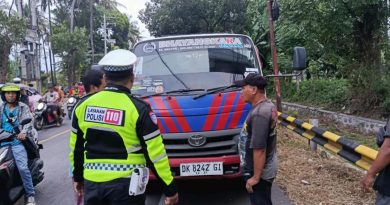 Kecelakaan Beruntun Libatkan Empat Kendaraan di Jalan Raya Ketapang, Sopir Truk Bermuatan Sapi Alami Luka-Luka.